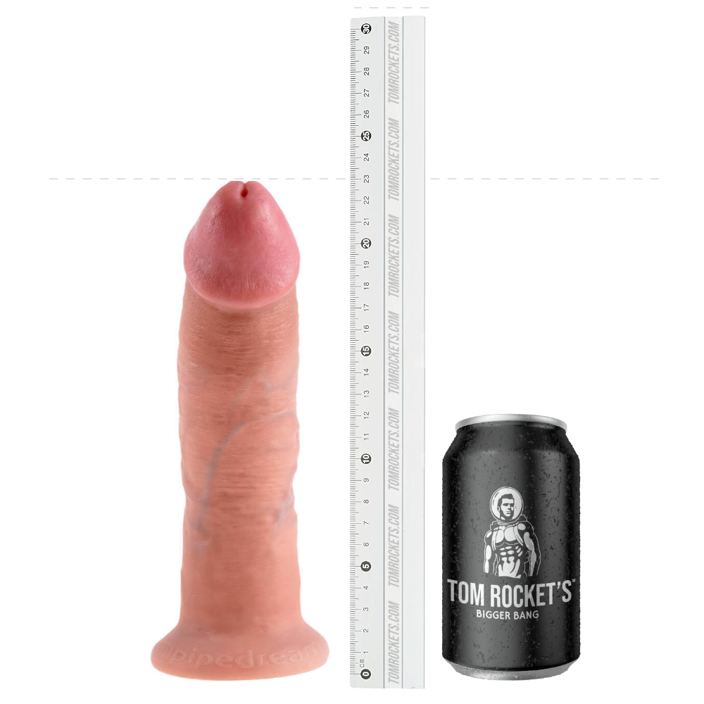 9" XL Cock Light Skin Tone