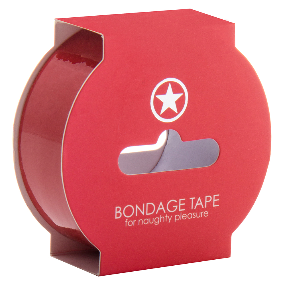 Bondage Tape Slim - rot 17m