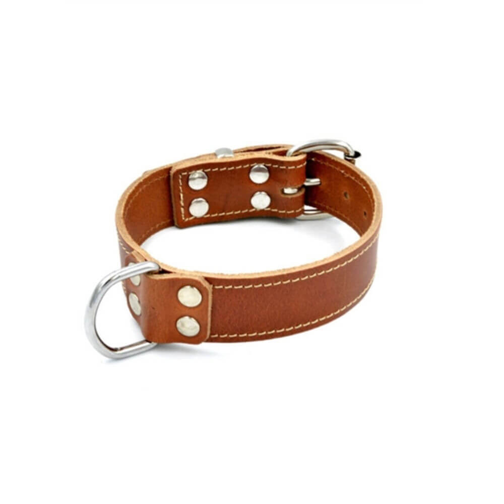 Leather Collar brown