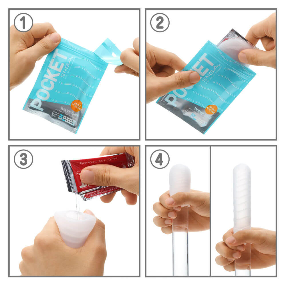 TENGA Pocket Wave Line