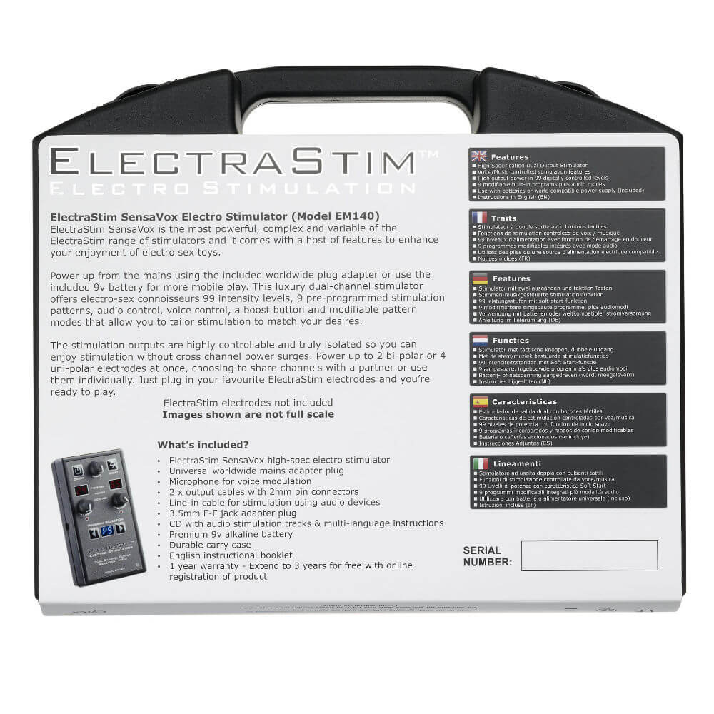 ELECTRASTIM Sensavox Set