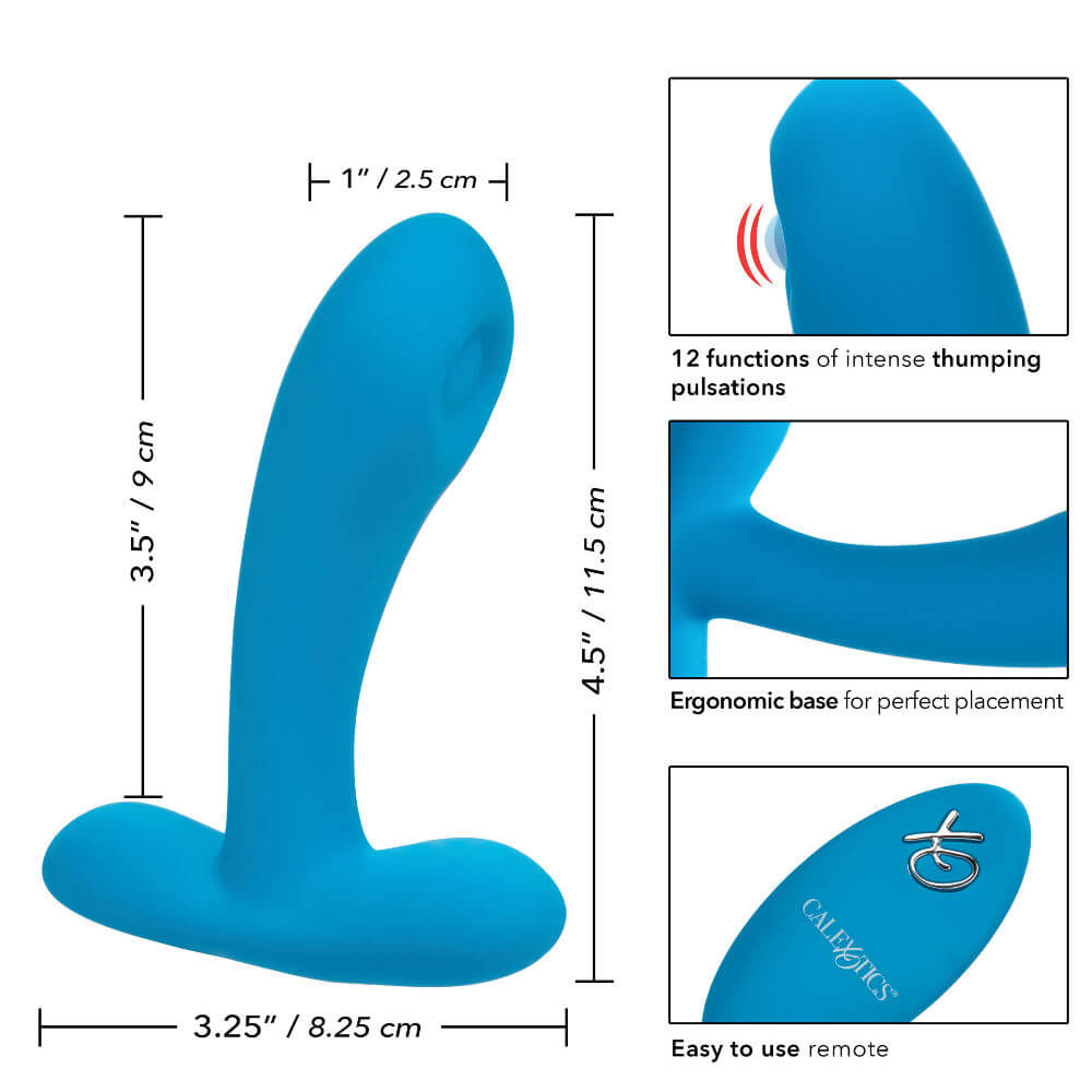 Silicone Remote Pulsing Pleasure