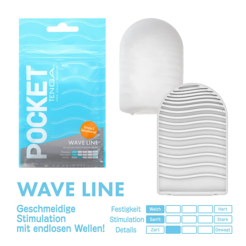 TENGA Pocket Wave Line