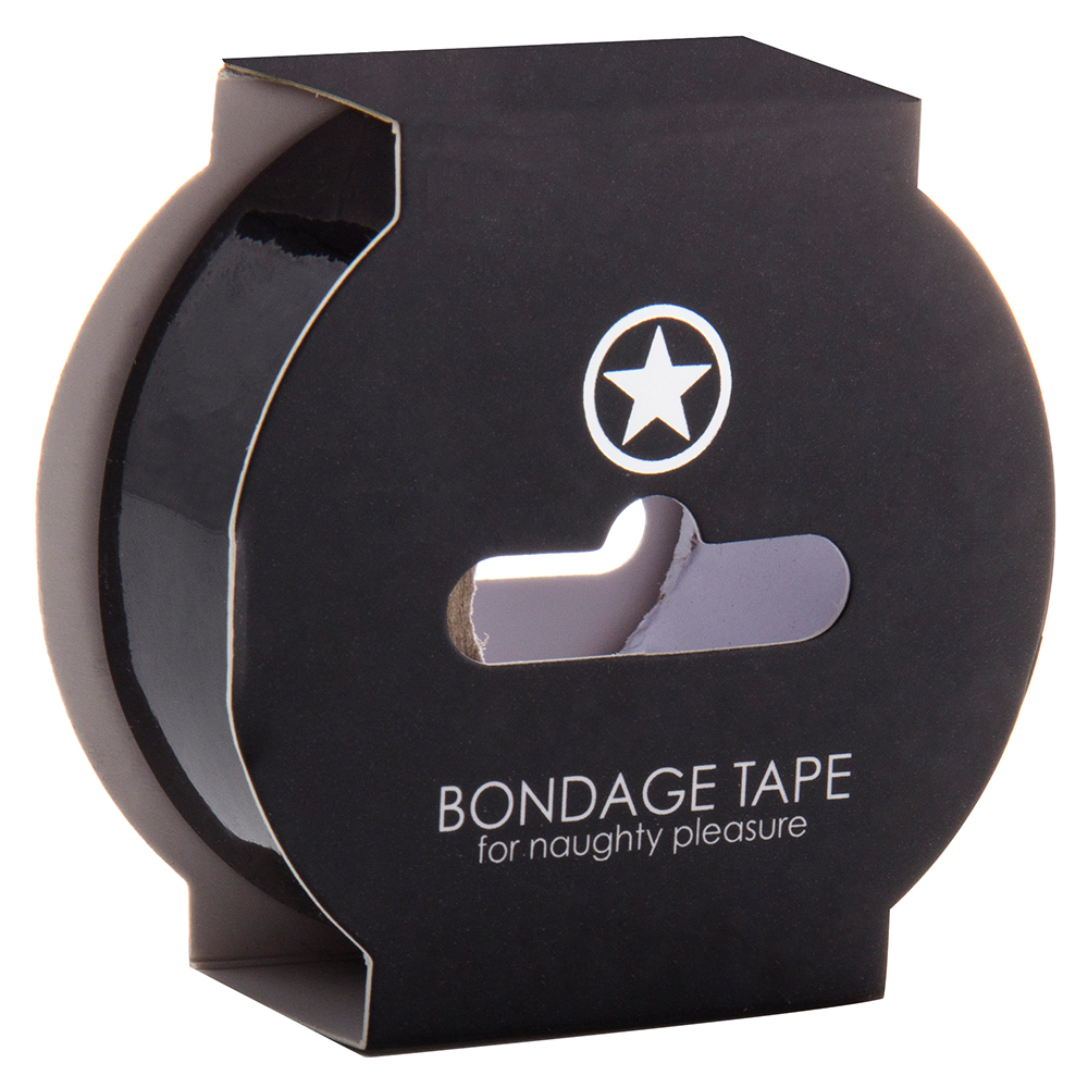 Bondage Tape Slim - schwarz 17m