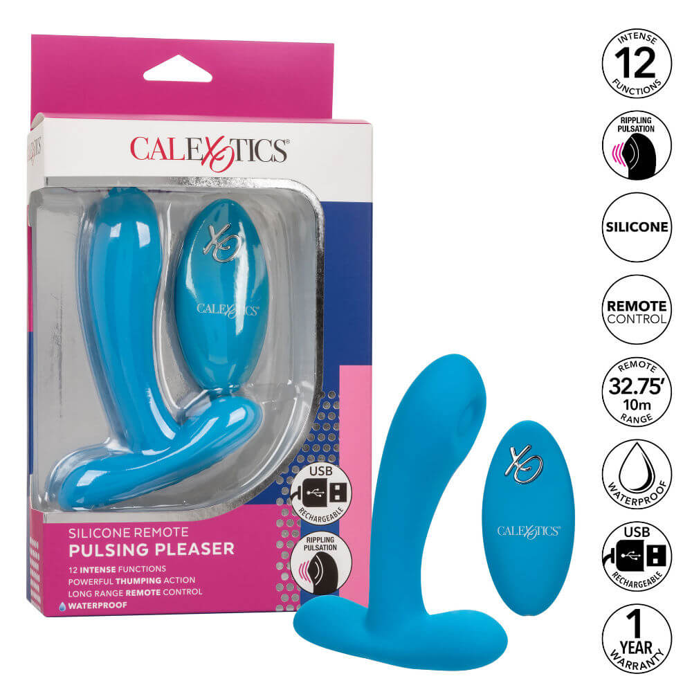 Silicone Remote Pulsing Pleasure