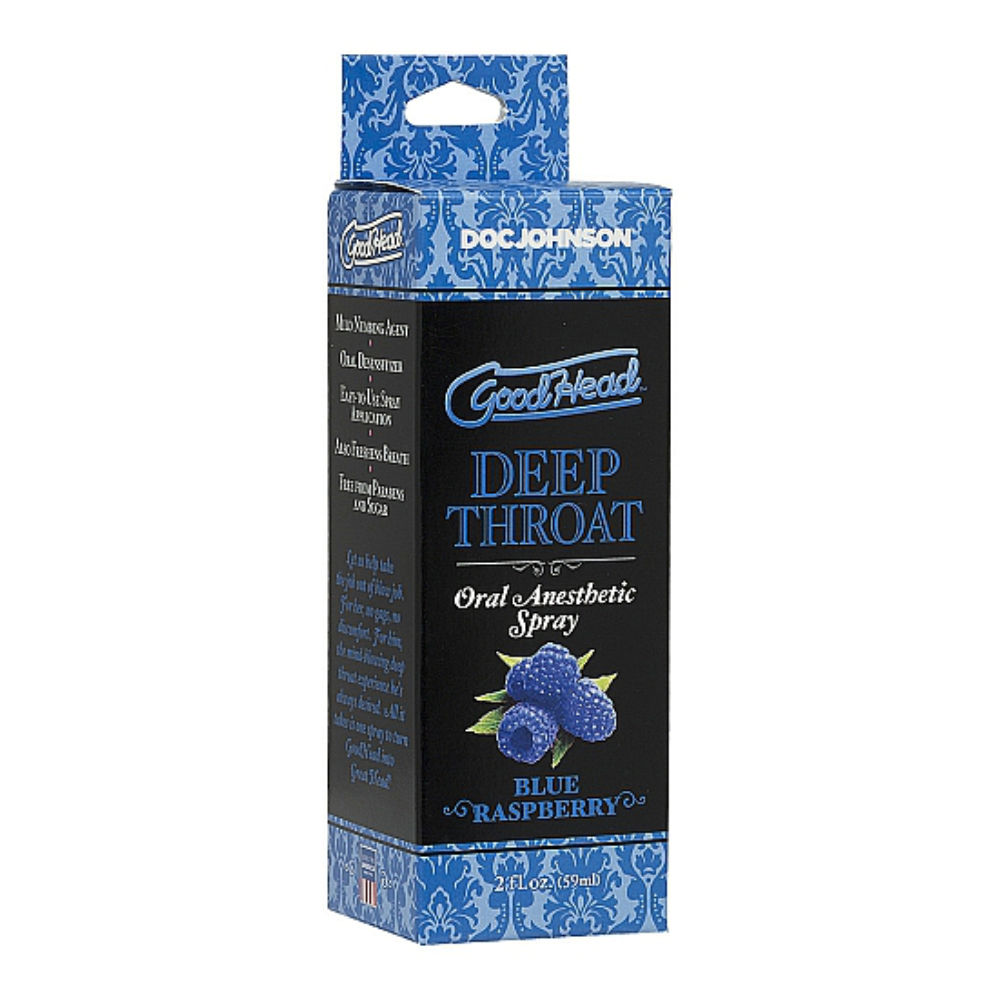 Deep Throat Spray - Blue Raspberry