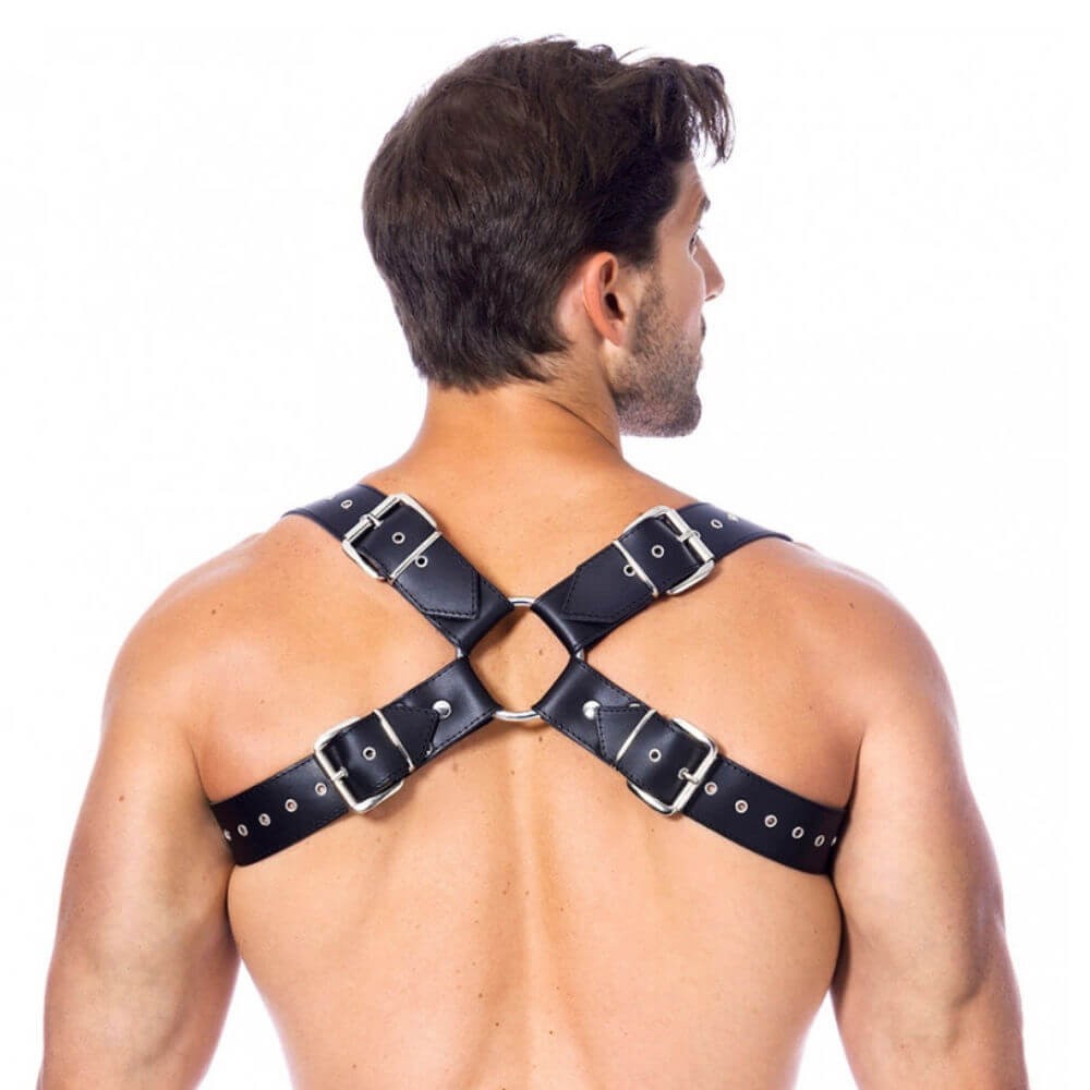 X Leather Shoulder Harness